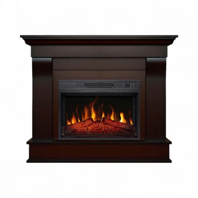 Albion Fritstående Klassisk Elpejs - Mahogni Albion Fritstående Klassisk Elpejs - Mahogni