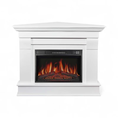 Albion Hjørne Fritstående Elpejs - Hvid Albion Hjørne Fritstående Elpejs - Hvid