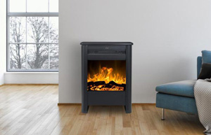 black freestanding electric stove