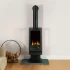 British Fires Bramshaw Pedestal - Fritstående elektrisk pejs i brændeovns design