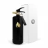 Nordic Flame Brandslukker 2 kg - Sort med guld emblem