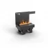 Planika Fires Cool Flame 500 Three-sided pejs