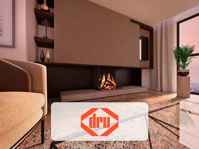 Dru electric Fireplace